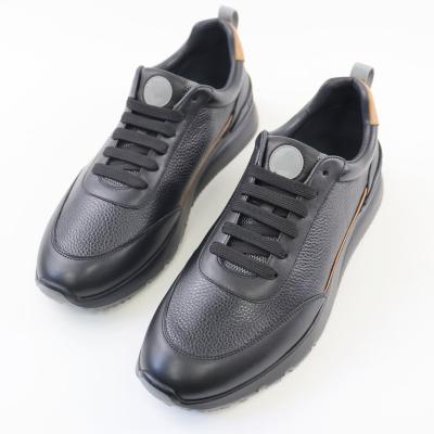 China Wholesale Custom Men's Shoes High Quality Genuine Leather Comfort Light Weight Hot Selling Lightweight Casual Men's Sports Shoes for sale