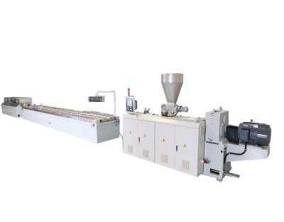 China MIDTECH Sheet Machine PVC Window and Door Profile High Quality Wood Plastic Extrusion for sale