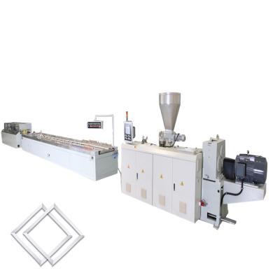 China Other Midtech Industry New Design Plastic PVC Door Frame Strip Window Sealing Strip Extruding Making Machine for sale