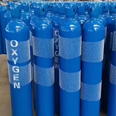 China Hospital high purity oxygen gas tank cylinder prices medical oxygen gas sylinder 6m3 de cilindro de oxigeno for sale