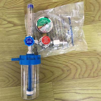 China High Quality Safety Oxygen Regulator Flow Meter Medical Oxygen Cylinder Regulator With Flow Meter for sale