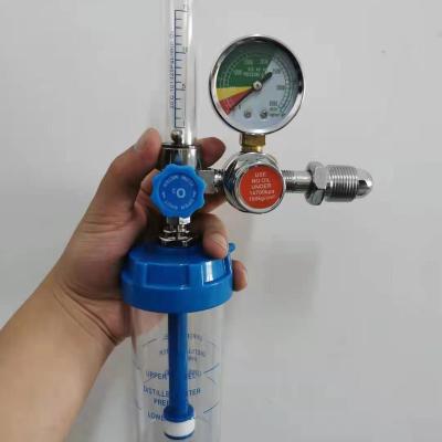 China Hot Selling Medical Safety Oxygen Flow Meter Regulator Gas Cylinder Oksigen Oxygen Regulators With Humidifier Bottle for sale