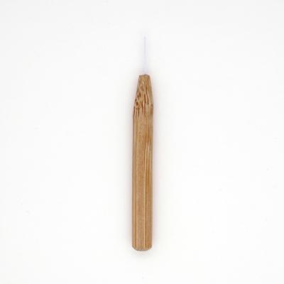 China Disposable Bamboo Degradable Adult Children's Crevice Cleaning Brush for sale