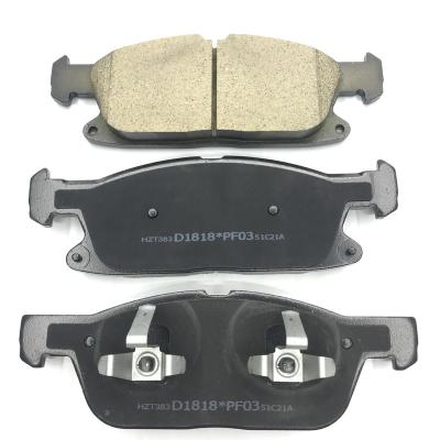 China FORD EDGE Lincoln MKX OEM F2GZ-2001-A High Quality Factory Direct Sale Front Wheel Brake Pad D1818 for sale