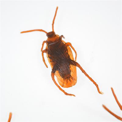 China Hot-selling popular Simulation April Fool's Day Toy Realistic Brown Cockroach Cockroach Trick Or Treat Halloween Novelty Supplies for sale