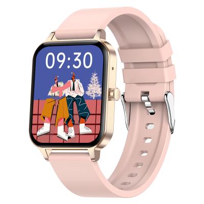 China 2022 Touch Screen Smart Watch Voice Call Blood Pressure Monitor Android Smart Watch Message Notification Wristwatch for sale