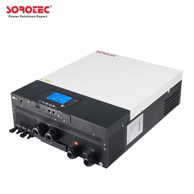 Chine REVO III Series 5.5KW 8KW/48V Hybrid Solar Power System 5.5KW 8KW/48V Grid Charge Inverter Built-in Two 5000w MPPTs Solar Controller à vendre