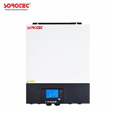 中国 Hot Selling Product SOROTEC 5.5KW 8KW Pure Sine Wave Grid Hybrid Inverter Solar Element On/Off Energy Storage Now Two 5000w MPPTs REVO III 5.5-8K 販売のため