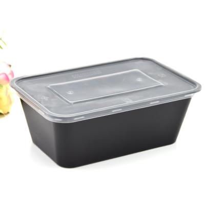 China Best Hot Selling Disposable Plastic Food Container Amazon Factory Price Microwavable Lunch Box Storage Container Plastic Storage Box for sale