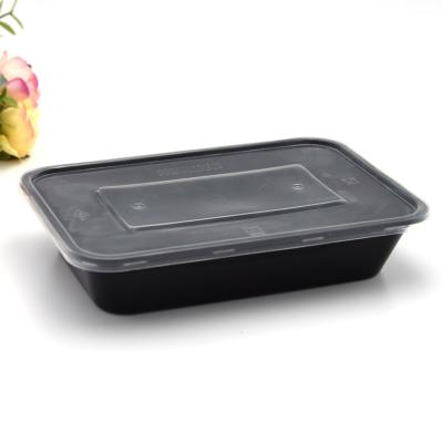 China Best Hot Selling Disposable Plastic Food Container Amazon Factory Price Microwavable Lunch Box Storage Container Plastic Storage Box for sale