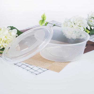 China Restaurant Premium Quality Eco Friendly Microwavable Disposable Packaging Fruit Salad Bowl for sale