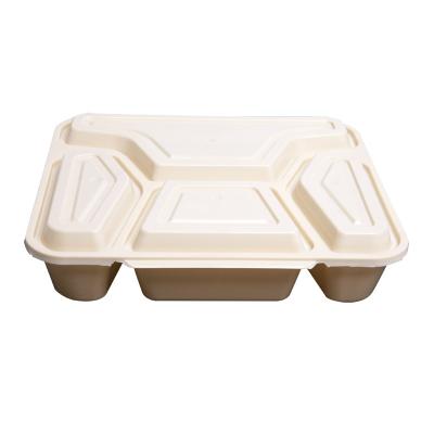 China Wholesale Price Disposable Premium Quality Plastic Recyclable Disposable Lunch Packaging Take Out Meal Boxes for sale