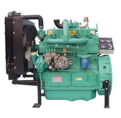 China Affordable 2 Cylinder Air Cooled Diesel Engines with 30kw/1500rpm Rated Power/Speed for sale