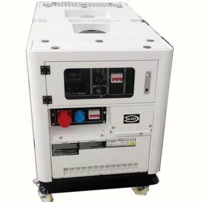 China CE/ISO9001 Certificate 15kva 12kw Diesel Generator 1 Phase Diesel Engine Silent Canopy for sale