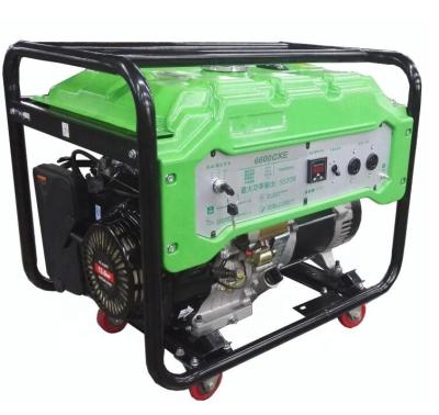 Chine Générateur d'essence portable de 5 kW KT-6600CX Démarrage manuel/démarrage électrique 188F Type de moteur à vendre