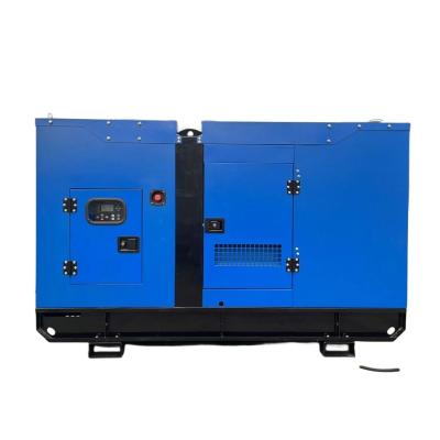 China Emergency Silent Closed Weatherproof Type 30kw 4BT3.9 Diesel Power Electric Generator for sale