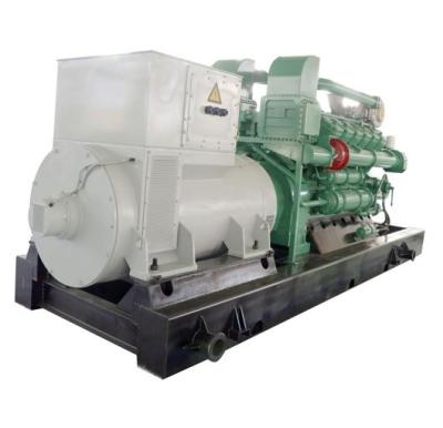 China 380/220v 50/60hz Rated Voltage Green Power Wood Pellet Electric Generator 500kva 400kw for sale