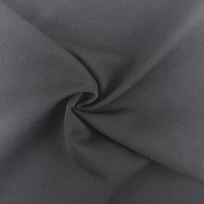 China Ammonia Fabric Ammonia Polyester Brocade Clothing Cattle Black Men's And Women's Twill Fabric Custom Color Shrink-Resistant Ordinary OEM GSM for sale