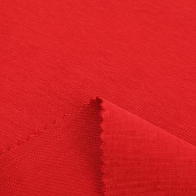 China Classic Eco Friendly Solid Roman Fabric Knit Stretch Rayon Nylon Spandex Fabric For Costume for sale