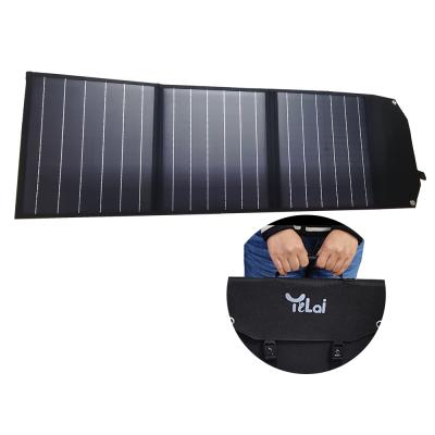 China PET+1200D 18V 100W/150W/200W 2 fold/3fold/4fold Mini Solar Panel Flexible Battery Foldable Solar Panel Portable Solar Panel For Home for sale