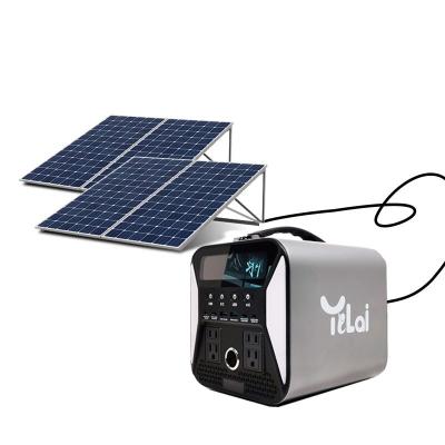 China Home Solar Generator 300W Portable Power Station With Lithium Ion Battery Small Portable Generator For Electricity for sale