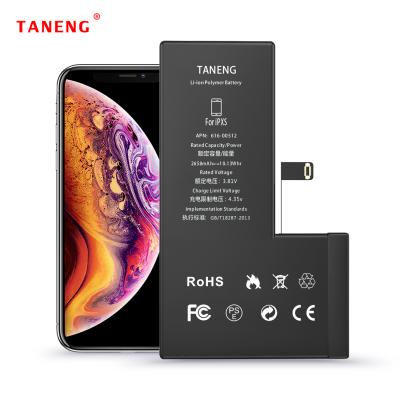 China 100% Original Cell Phone TANENG Li-ion Battery Apple For Original iPhone X xs xs 3174mAh Max Battery 3000mah for sale