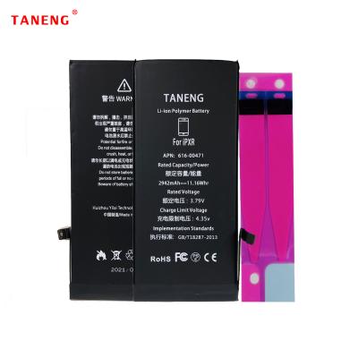 China Mobile Phone With Original Battery Sticker 2942mAh 3.79V Replacement Battery For iPhone XR Rechargeable akku for sale