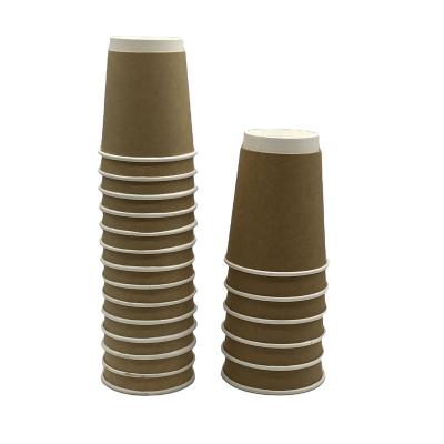 China Coffee and Tea Green Wall Style Time Advance Ripple Paper Cup Tea Cup Disposable Ripple Paper Cup Layers Print Feature Material for sale