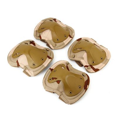 China Camouflage Army Adult Custom Elbow and Knee Pads, Airsoft Paintball Tactical Elbow Ballistic Knee Pads for sale