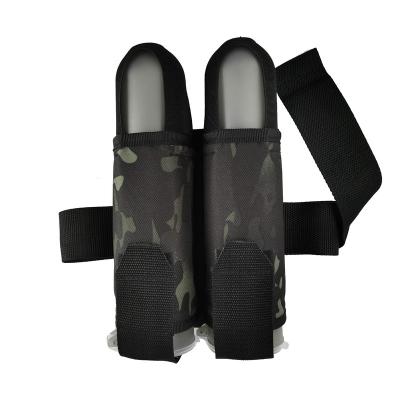 China Universal Lightweight 2 POD POUCH Paintball Harness Design Holder Belts Holds 2 Paintball Pods Quick Release for sale