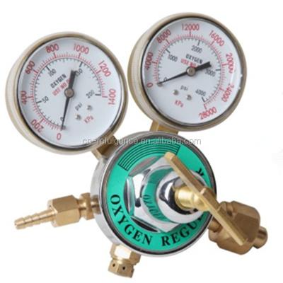 China Industrial REFULGENCE OXYGEN GAS REGULATOR, MEDIUM AMERICAN STYLE OXYGEN REGULATOR, FULL BRASS REGULATOR for sale