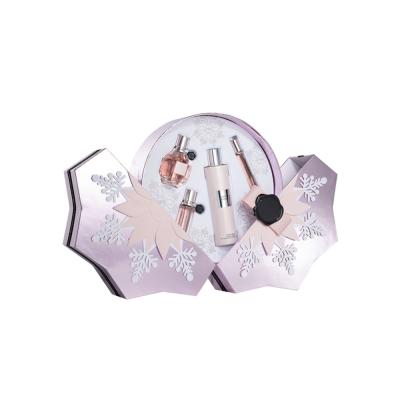 China Snowflake Shape Perfume Gift Boxes for sale