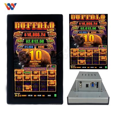 China 10.1 Inch 3M Infrared Buffalo Indoor Link Slot Game Machines LCD Touch Screen Monitor Low Factory Price For Sale for sale