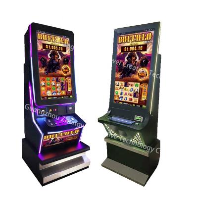 China Metal+acrylic+plastic Reasonable Price Casino 43 Inch Vertical Buffalo Max Game Slots Machine for sale