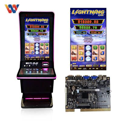 China High Returns Lightning Link Slot Game Board 10 In Board Vertical Jackpot Cabinet 1 Screen Slot Machines for sale