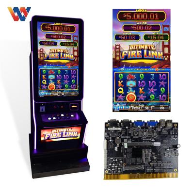 China New Design High Returns 2021 32/43 Inch Fire Link Touch Console 8 in 1 Fire Link Slot Game Board for sale