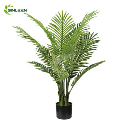 China Art Decor 2021 Best Selling Coconut Leaf Factory Wholesale Artificial Palm Tree for sale