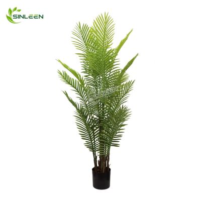 China 2022 Hot Selling Art Decor Shenzhen Indoor Plastic Decor Factory Artificial Palm Tree for sale