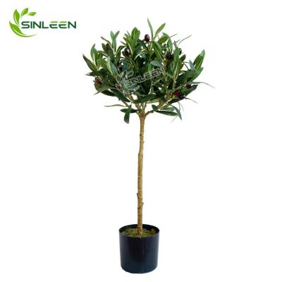 China Artificial Plant Mini Olive Tree For Sale Shenzhen Indoor Home Ornament Decoration Promotion for sale