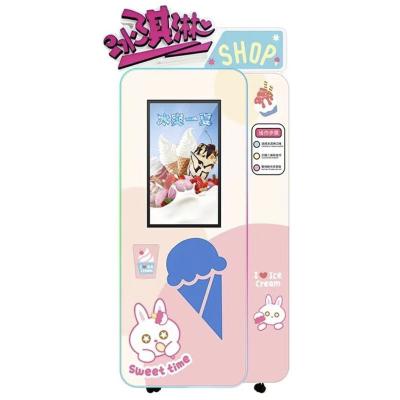 China Automatic Ice Cream Cold Yogurt Combo Vending Machine For Sale for sale