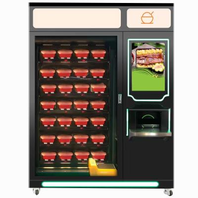 China Touchscreen van het Voedselmachines van de Automaatautomaat de Mokprinter Vending Machine Te koop