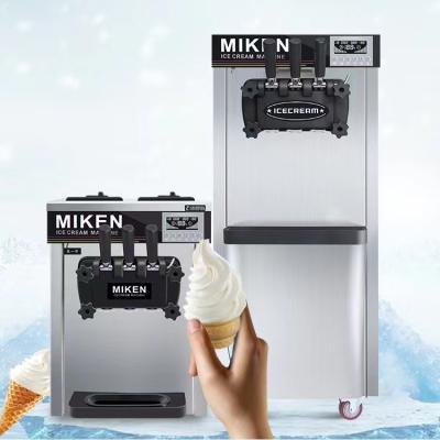 China Factory Sales Best Price Ice Cream Machine Commercial Soft Ice Cream Maker 2+1 Flavors Ice Cream Machine for sale