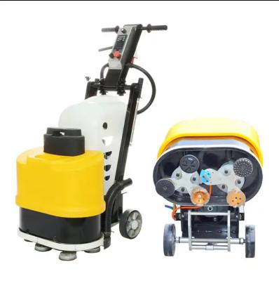 China Efficient Concrete Floor Grinder Yellow Blacka And Write 3 Grinding Plates Te koop