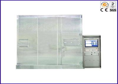 China Horizontal Burning Smoke Density Tester L3000 * W3000 * H3000 Mm IEC 61034 GB/T 17651 for sale