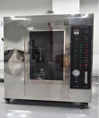 China UL94 Flammability Testing Equipment Horizontal Vertical Flammability Tester for sale