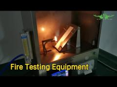 Roof Fire Testing Equipment Angle Adjustable Wood Burning SUS304 ASTM E108