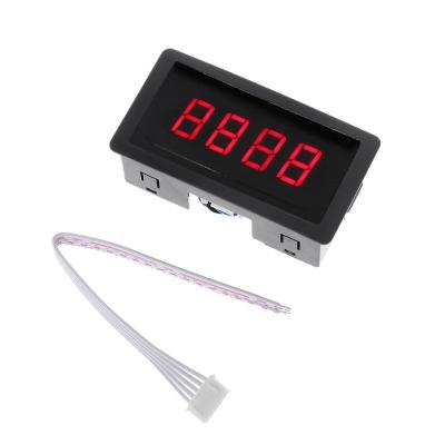 China Digital Counter DC LED 4 Digit 0-9999 Higher / Lower / Minus Panel Counter Meter With Led Cable for sale