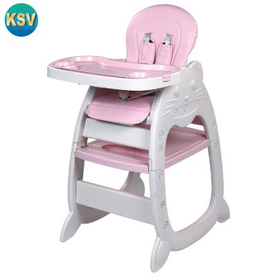 China Colorful Baby Walkers 2021 Adjustable Backrest And Tray PP Cushion PU Leather Material New Pattern for sale