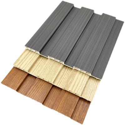 China Environmental Friendly On Sale Pergola Wall Decoration Cavity Wpc Timber Tube Wood PVC Composite Interior Decoration, Optional 2.9m Apartment 100 Meters for sale