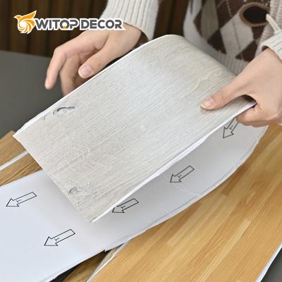 China 4mm Hotel Department Waterproof Wear Resistant Anti-Slip Self Adhesive Luxury Self Adhesive Flooring for sale